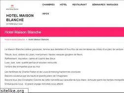 Sites similar to hotel-maison-blanche.com