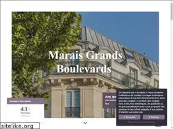 Sites similar to hotel-marais-grands-boulevards-paris.com