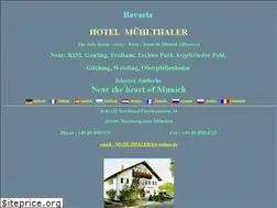 Sites similar to hotel-muehlthaler.com