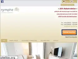 Sites similar to hotel-nymphe.de