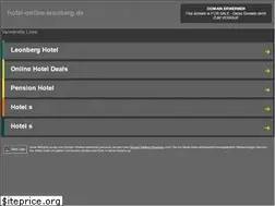 Sites similar to hotel-online-leonberg.de