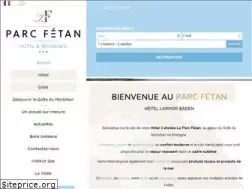 Sites similar to hotel-parcfetan.com