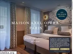 Sites similar to hotel-paris-axel.com