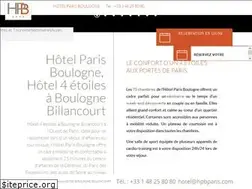 Sites similar to hotel-paris-boulogne.fr