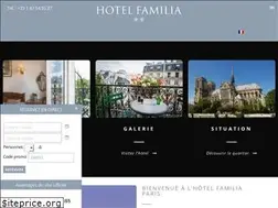 Sites similar to hotel-paris-familia.com