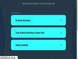 Sites similar to hotel-pension-rohrmoser.de