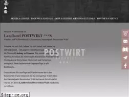Sites similar to hotel-postwirt.de