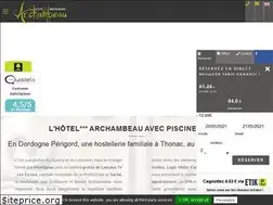 Sites similar to hotel-restau-archambeau.com