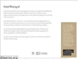 Sites similar to hotel-rheingraf.de
