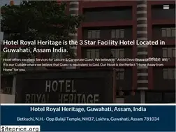 Sites similar to hotel-royal-heritage-guwahati.wchotels.com