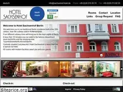 Sites similar to hotel-sachsenhof-berlin.de
