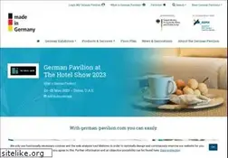 Sites similar to hotel-show.german-pavilion.com