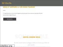 Sites similar to hotel-sonne-sole.it