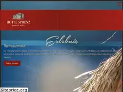 Sites similar to hotel-sprenz.de