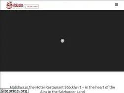 Sites similar to hotel-stoecklwirt.at