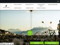 Sites similar to hotel-talblick.at