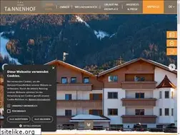 Sites similar to hotel-tannenhof.it