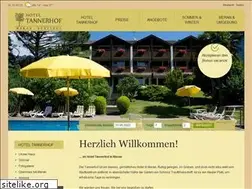 Sites similar to hotel-tannerhof.it