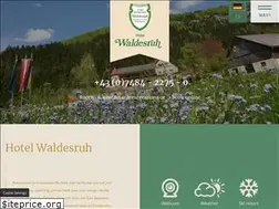Sites similar to hotel-waldesruh.at