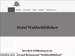 Sites similar to hotel-waldschloesschen.com
