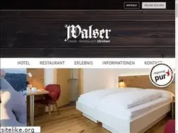 Sites similar to hotel-walser.ch