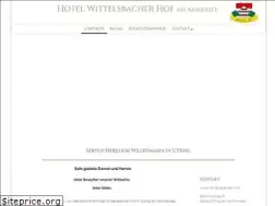 Sites similar to hotel-wittelsbacher-hof.de