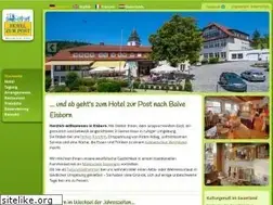 Sites similar to hotel-zur-post-eisborn.de