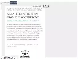 Sites similar to hotel1000seattle.com