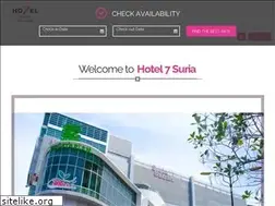 Sites similar to hotel7suria.com.my