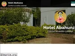 Sites similar to hotelabahunza.com