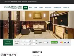 Sites similar to hotelabhinandan.com
