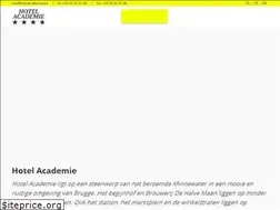 Sites similar to hotelacademie.be