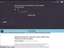 Sites similar to hotelacpalaciodelretiro.com