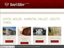 Sites similar to hoteladler.net