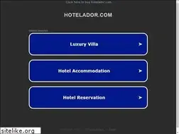 Sites similar to hotelador.com