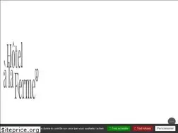 Sites similar to hotelalaferme.com
