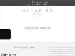 Sites similar to hotelalbariza.com