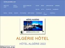 Sites similar to hotelalgerie.com