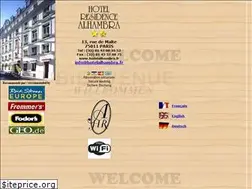 Sites similar to hotelalhambra.fr