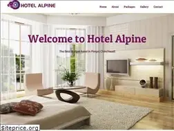 Sites similar to hotelalpine.co.in