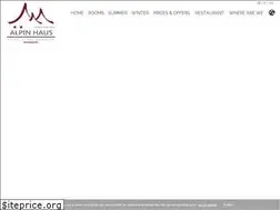 Sites similar to hotelalpinhaus.com