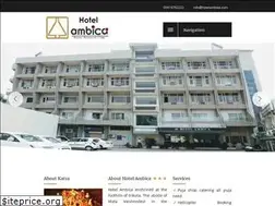 Sites similar to hotelambika.com