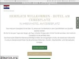 Sites similar to hotelamceresplatz.com
