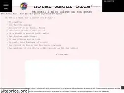 Sites similar to hotelamournice.fr