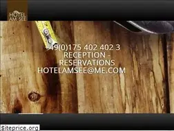 Sites similar to hotelamsee.de