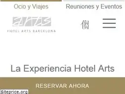 Sites similar to hotelartsbarcelona.com