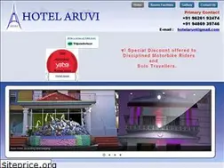 Sites similar to hotelaruvi.com