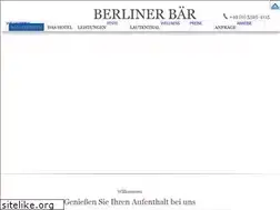 Sites similar to hotelberlinerbaer.de