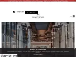 Sites similar to hotelbonaventure.com