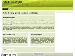 Sites similar to hotelbookingcodes.com